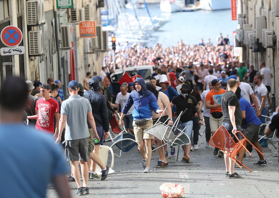  Shocking scenes of violence could see England and Russia kicked out of Euro 2016