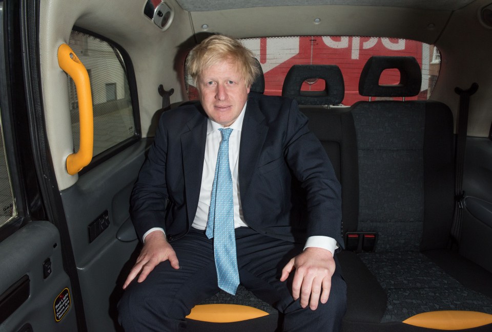  Boris Johnson faced some tough questions from The Sun's cabbie about immigration and the economy