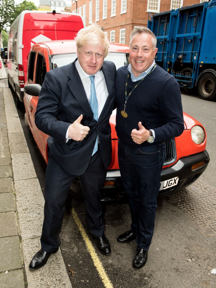  Thumbs up for Boris but our man isn't completely convinced about everything the former mayor of London said