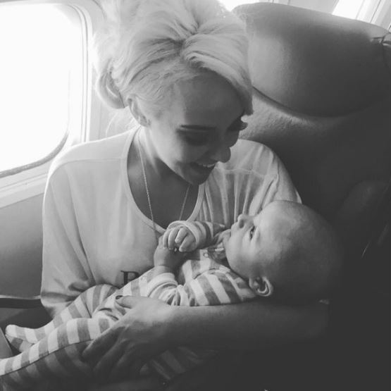  Steph uploaded this sweet Instagram picture where she confessed she was 'broody'