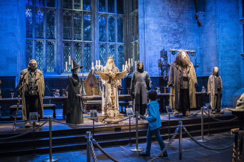  The impressive tour is packed with props from the eight films starring Daniel Radcliffe and Emma Watson