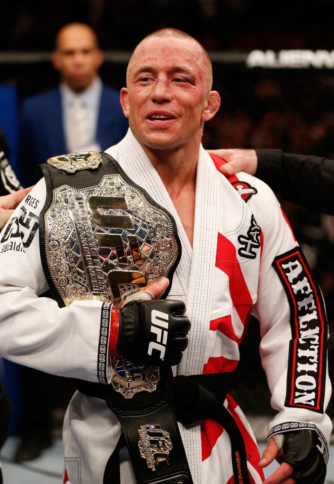  Georges St-Pierre wants to come back, but hasn't been able to negotiate a suitable contract