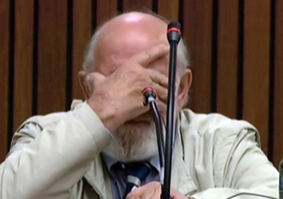  The devastated father said that Pistorius shouldn't receive the maximum punishment for the murder