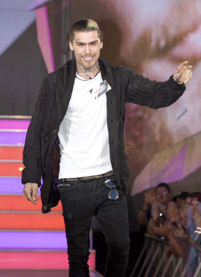  Marco was evicted from the Big Brother house on Friday night