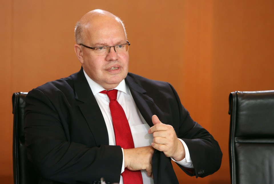  The German premier's crony Peter Altmaier (pictured) said the UK "should have the possibility to reconsider the consequences of an exit"