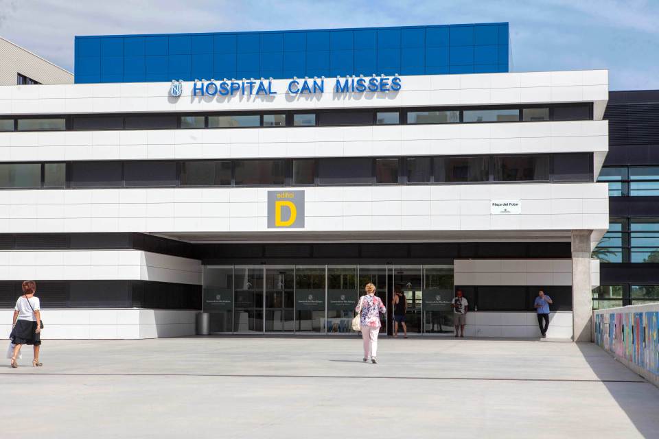  The young man was rushed to Can Misses Hospital in Ibiza