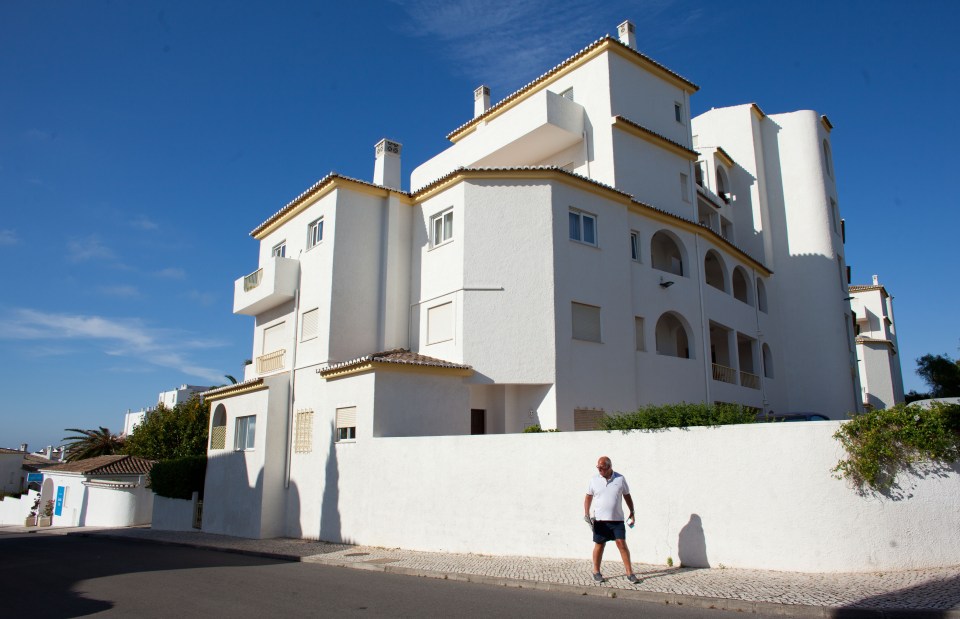  The Ocean Club in Praia Da Luz where the family were staying