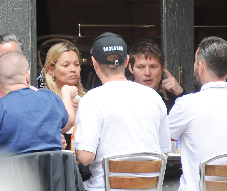  The group met up for brunch at Balans in Old Compton Street