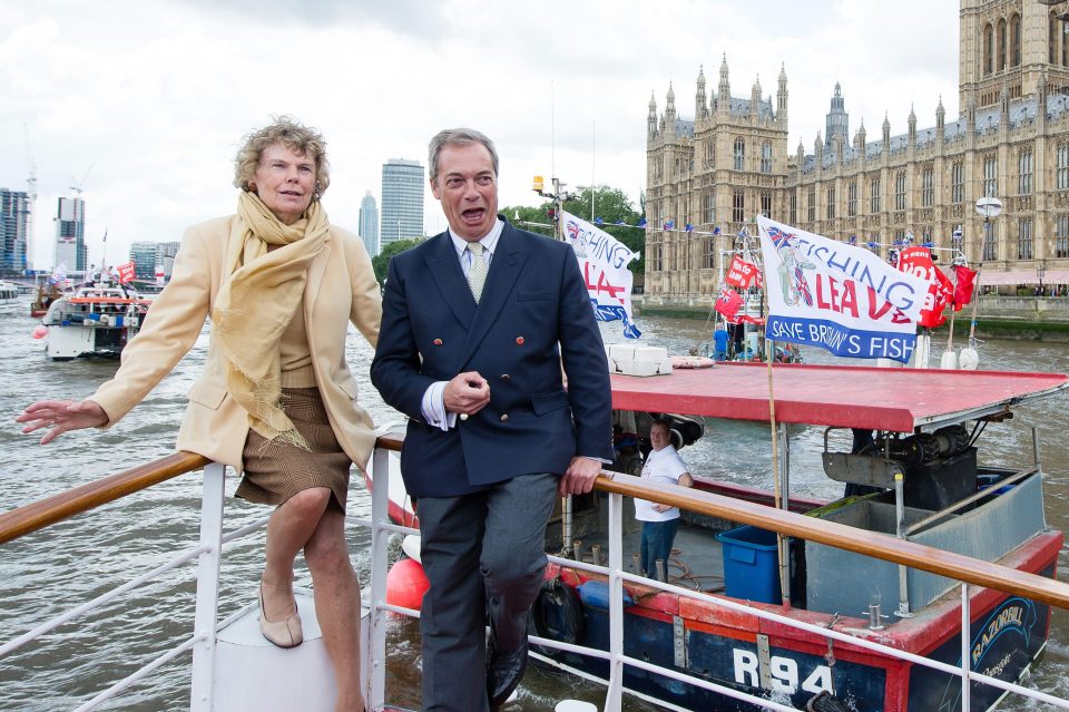  Mr Farage slammed Geldof as “deeply ignorant about how the Common Fisheries Policy works”