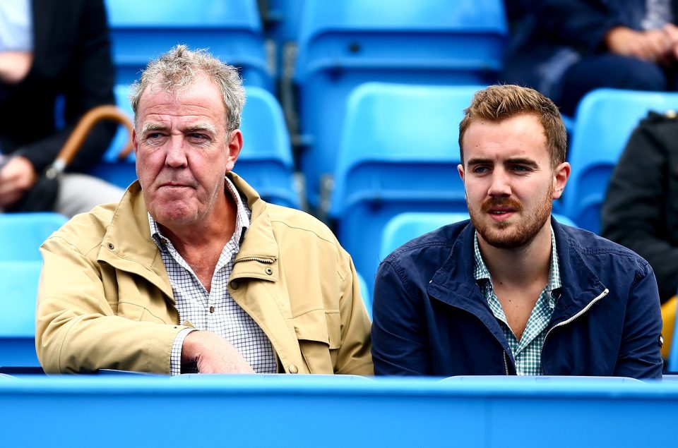  Edmund was cheered on by former Top Gear presenter Jeremy Clarkson