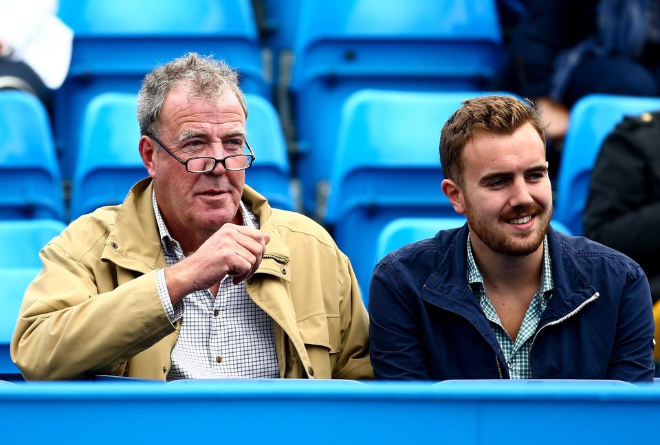  Clarkson watches on against a backdrop of empty seats at Queens