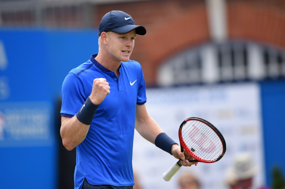  Kyle Edmund beat the No8-seeded Frenchman Gilles Simon in the first round, before being handed a bye in the second round due to an injury to his opponent