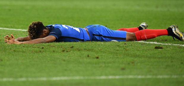 Life's a pitch for Kingsley Coman after he missed a chance