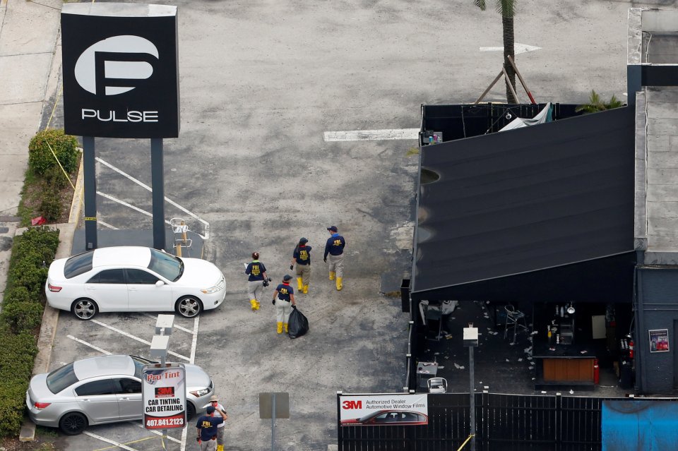  Piecing everything together ... FBI are still gathering evidence at Pulse nightclub