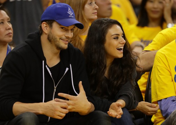 Ashton Kutcher and Mila Kunis