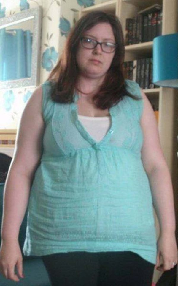  Although her hubby said he'd love her regardless of her size, Rebecca wanted to change