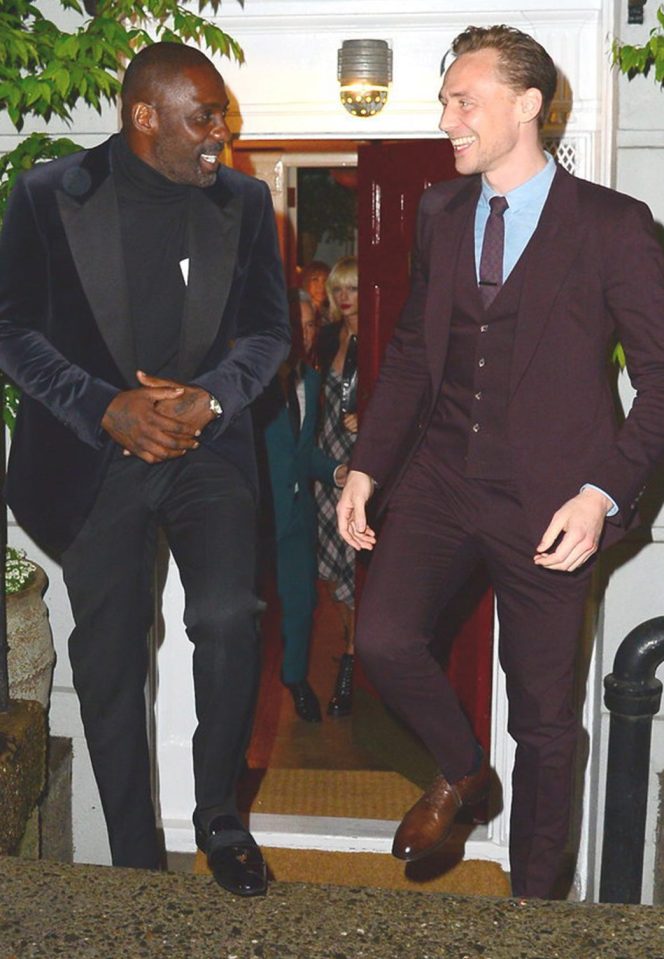 Race for Bond...Idris and Tom go head to head for top role