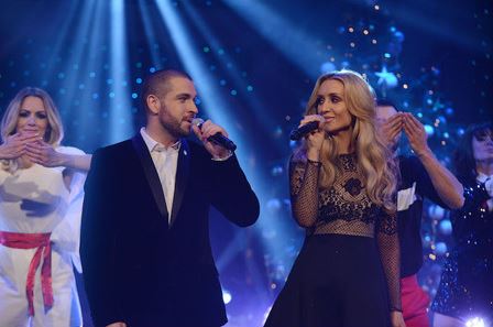  Catherine and Shayne performed together on ITV's Abba Christmas Party in 2015