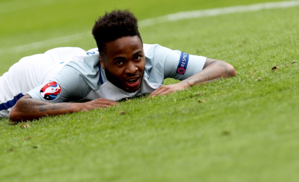  Sterling was hauled off at half-time after a poor opening 45 minutes