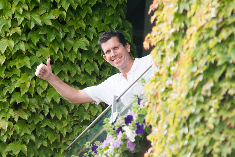  He reveals: 'My favourite memory of Wimbledon is from right here — but it wasn’t me on court. I was six and my mum brought me to watch a match on here'