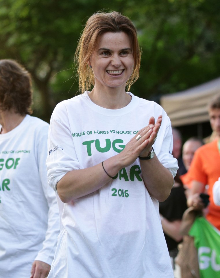  Kind-hearted Jo Cox worked for Oxfam before she became an MP last year and was tragically killed yesterday