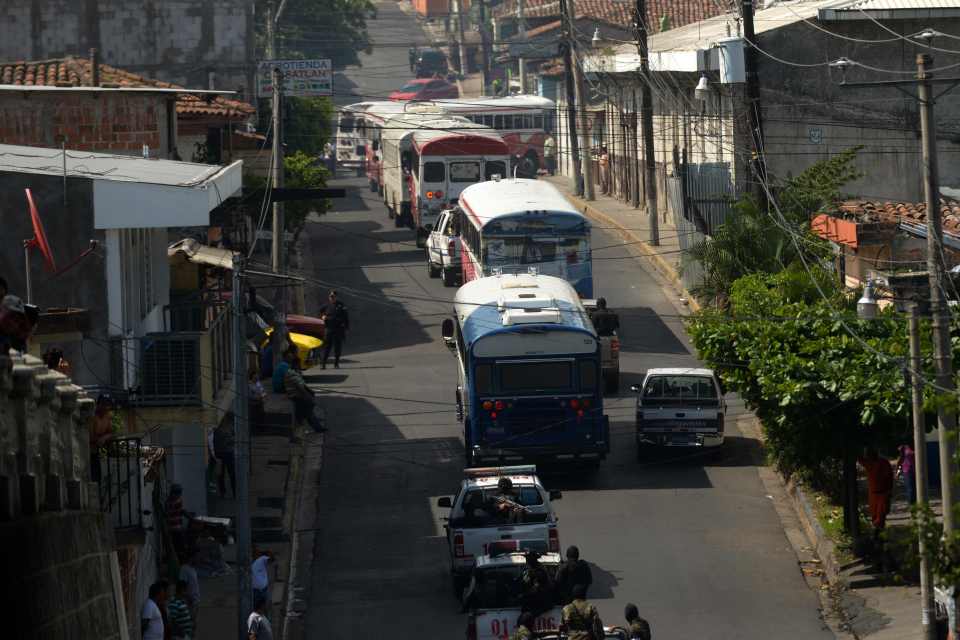  The men were transferred under tight security