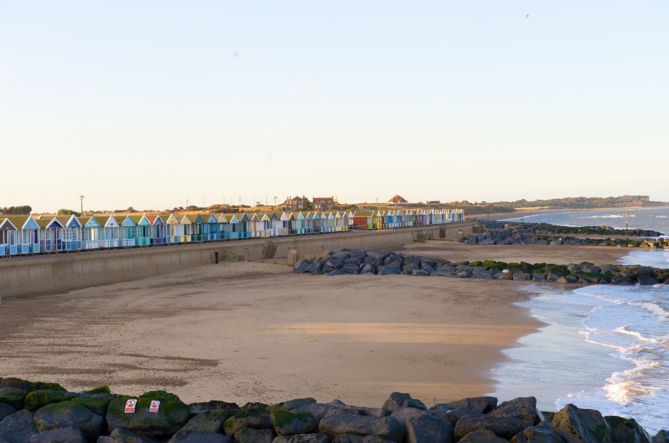  Southwold beach on the Suffolk coast is in the middle of nuclear leak scare after radioactive materials were discovered there