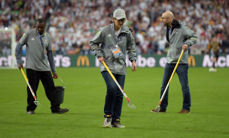 Groundsmen have been waging a turf war but are coming out second best