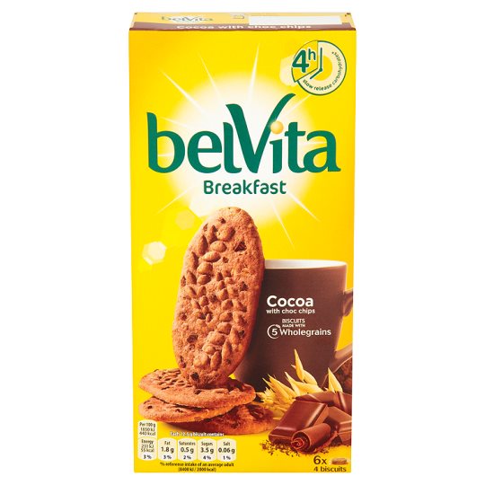 BelVita's Breakfast Cocoa with Choc Chip