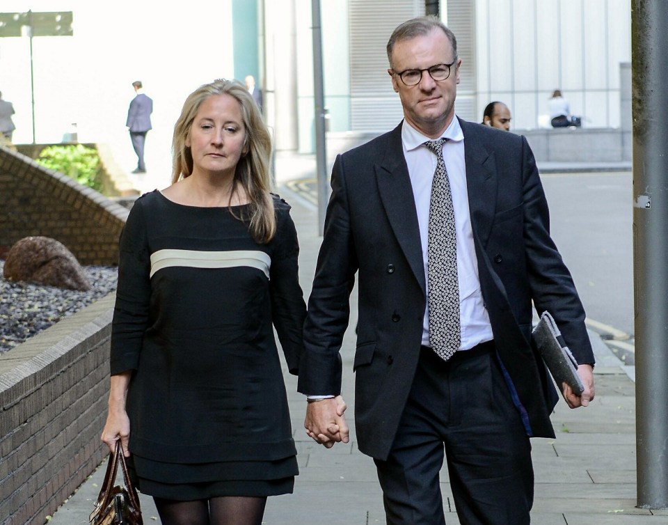  Jonathan Simpson and his property lawyer wife Katherine face jail after being convicted of stalking involving serious alarm or distress