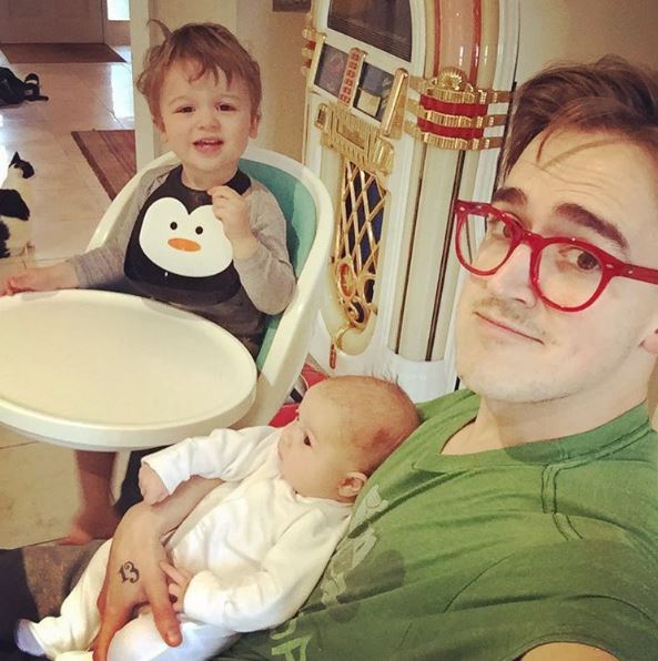  Tom from McFly now has two kids