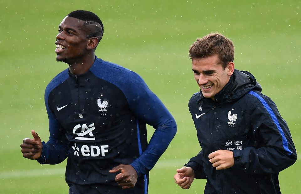  Les Bleus star pair Paul Pogba and Antoine Griezmann have both been tipped to return to France's team to take on Switzerland in the final Group A thriller