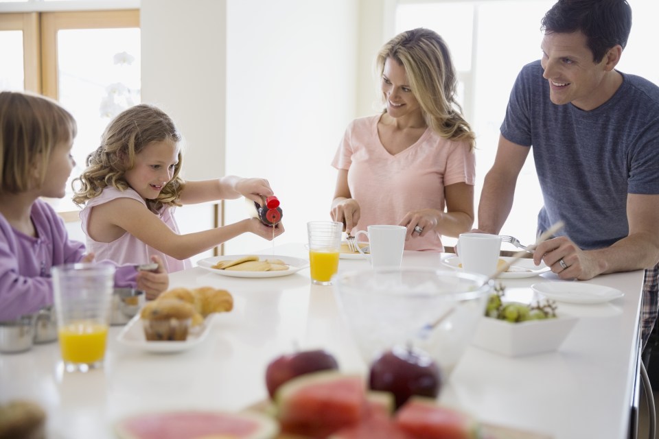  Bickie eaters ... Families that eat breakfast cereals could be eating more sugar than they realise