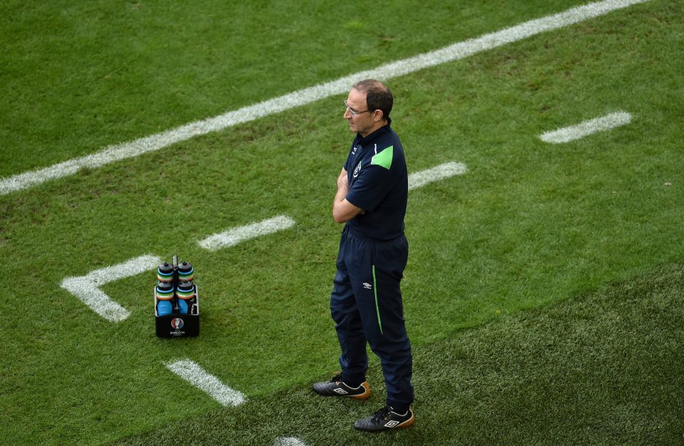  O'Neill watches on as Ireland take on Belgium in important match