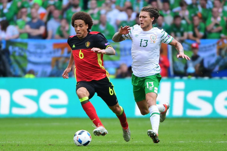  Belgium midfielder Axel Witsel is also being lined up by Stoke