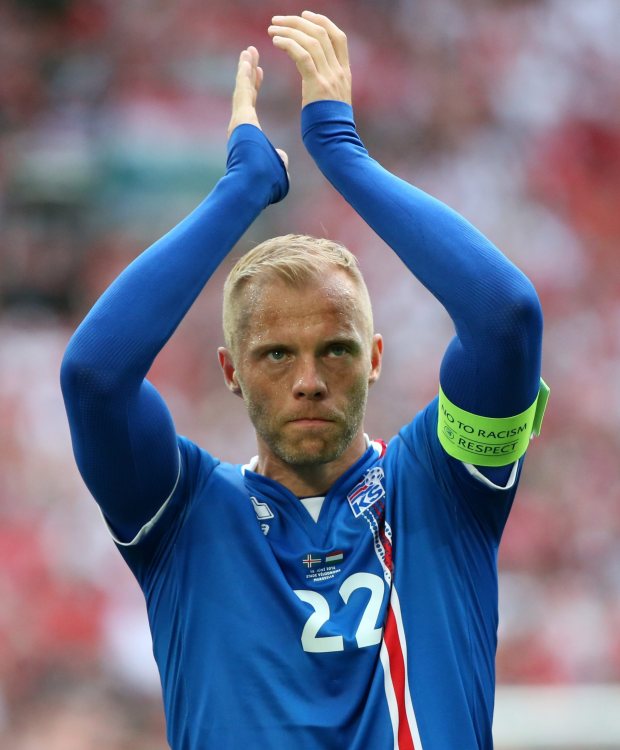 Eidur Gudjohnsen has paid homage to the loyalty of the Icelandic fans as their side have reached the last-16 of the European Championships where they will take on England