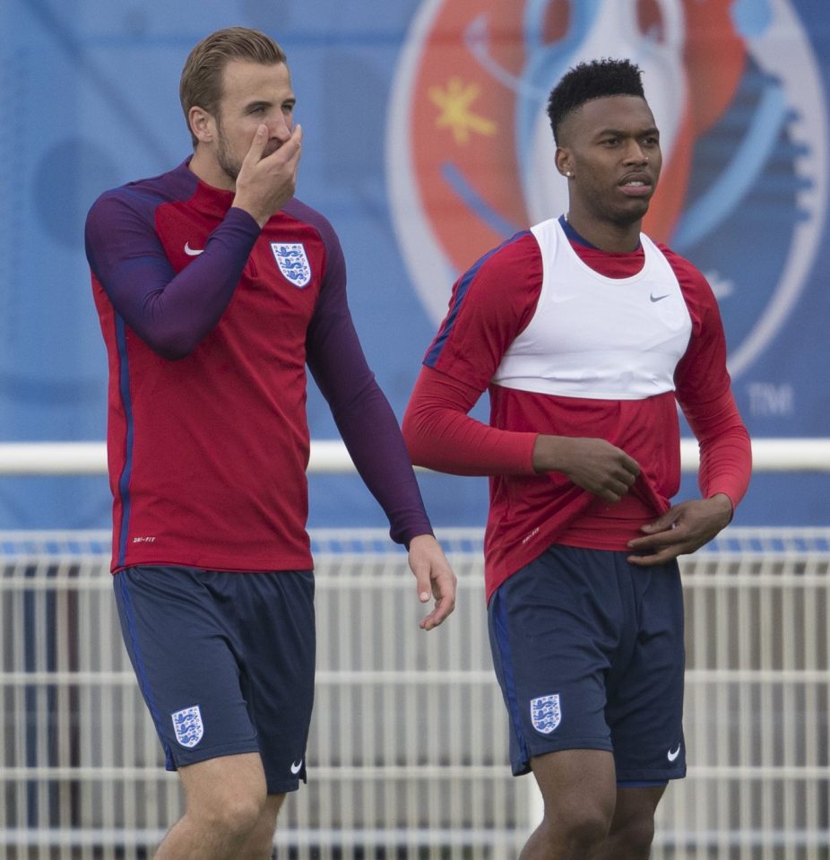 England Training in Chantilly Match day -1