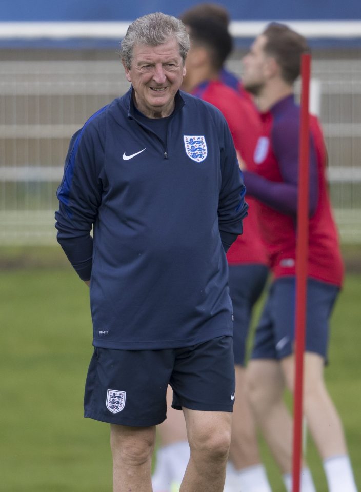 England Training in Chantilly Match day -1