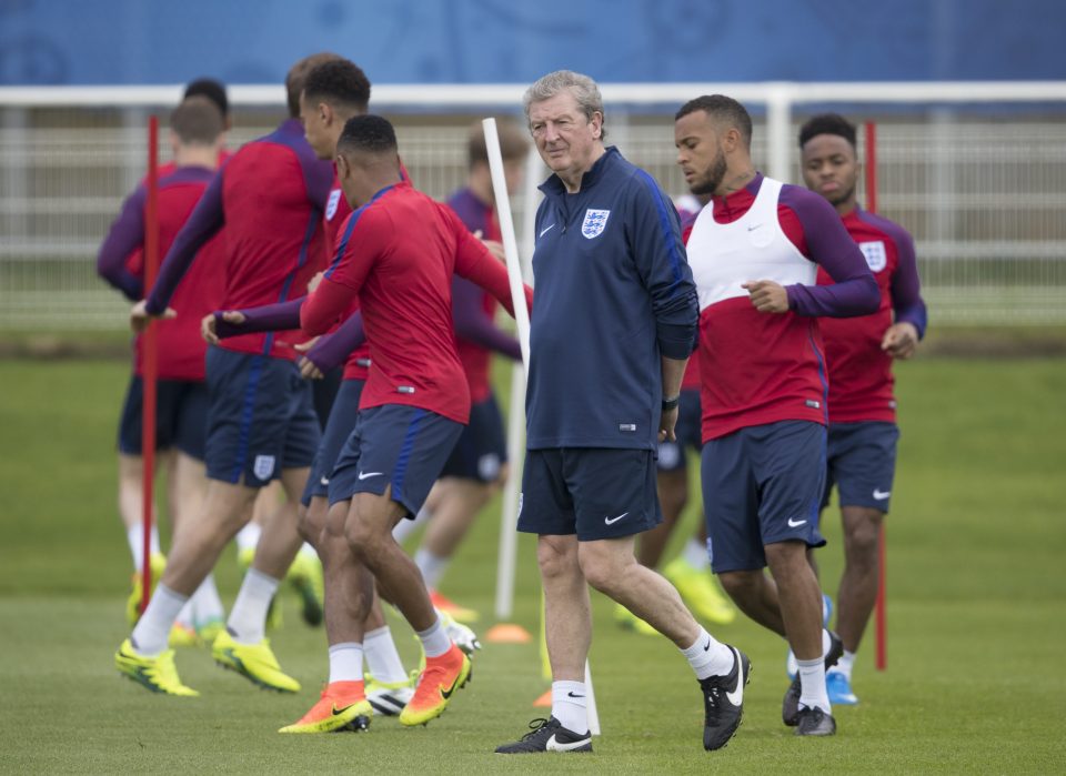 England Training in Chantilly Match day -1