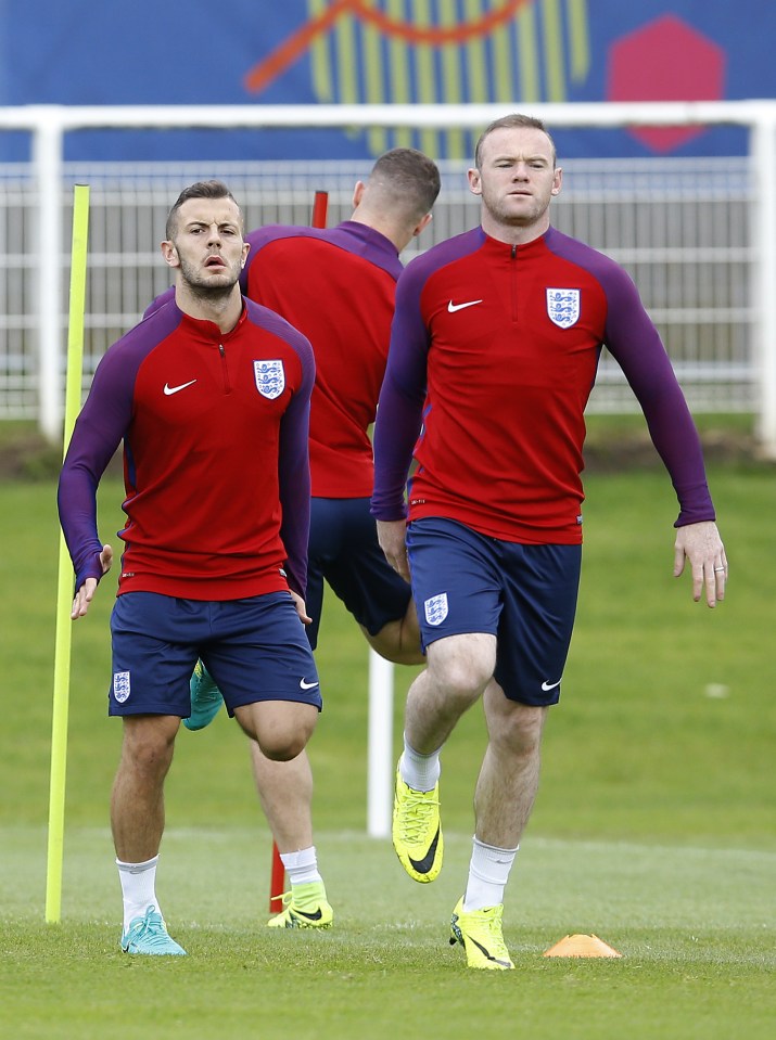 Jack Wilshere is likely to take the place of Wayne Rooney in the heart of the England midfield against Slovakia, but hopefully he wont see red like David Beckham did in 1998