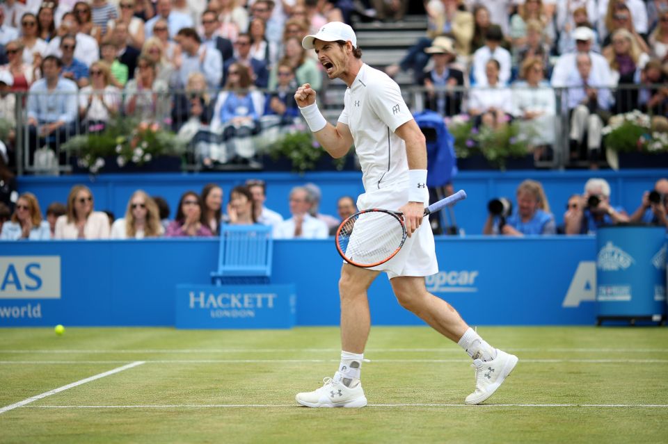  Murray has put himself in a great position ahead of Wimbledon, getting his hands on an unprecedented fifth title at the Aegon Championship at Queen's Club