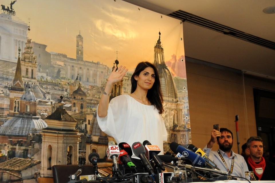 Virginia Raggi Rome