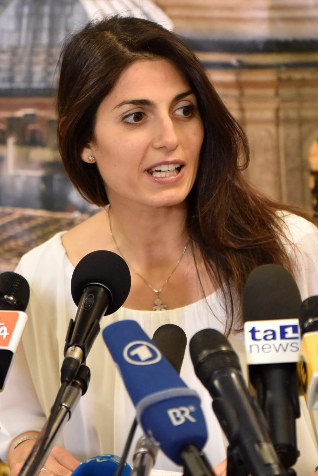 Virginia Raggi Rome