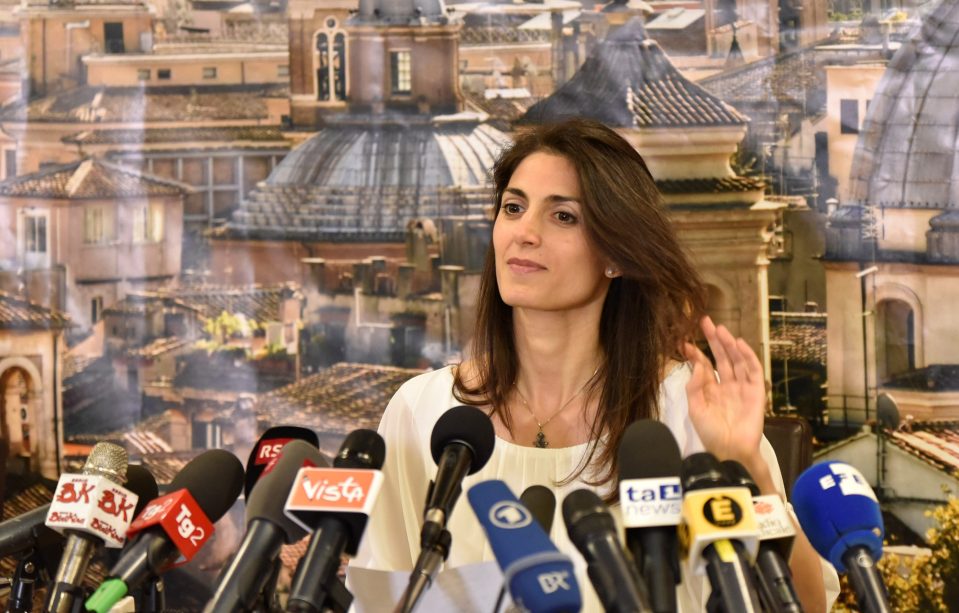 Virginia Raggi Rome