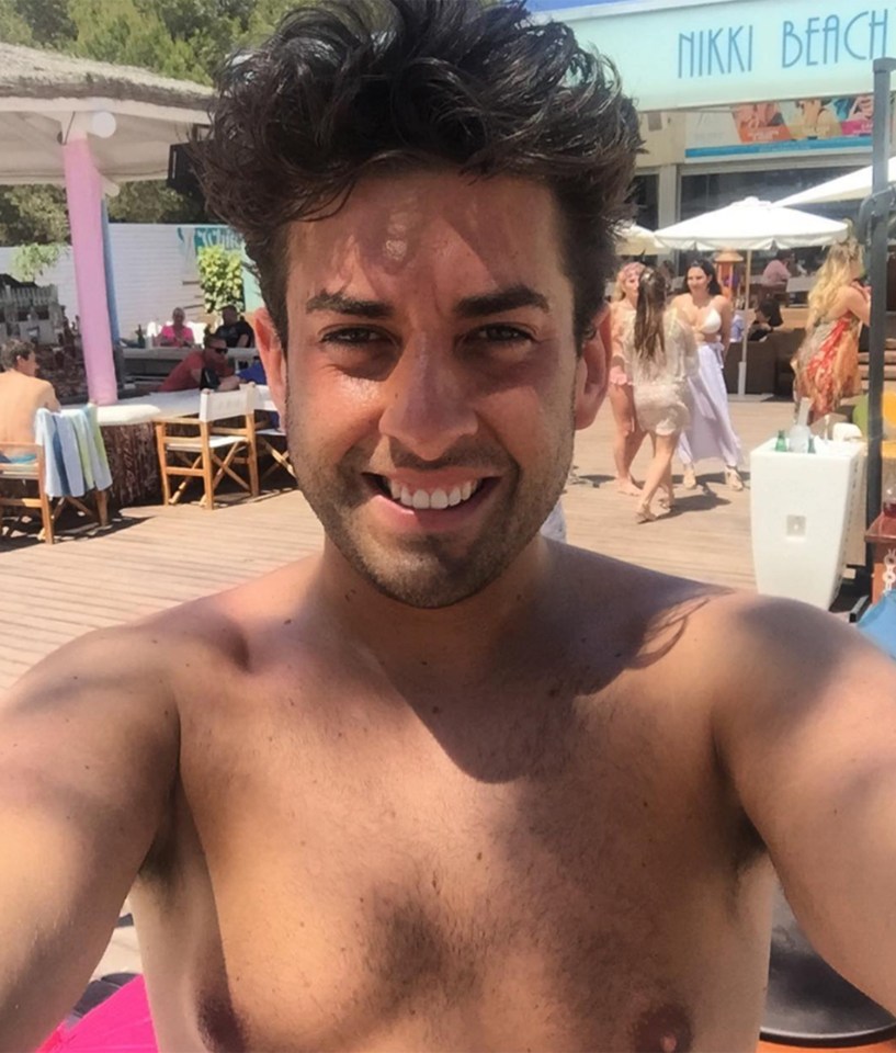  James has been on a series of boot camps and recently shared this topless selfie which showed off his weightloss