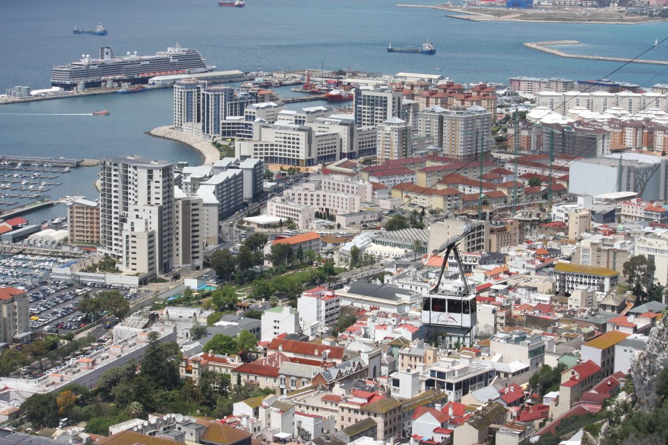  The tiny peninsula of Gibraltar has been a British Overseas Territory since 1713