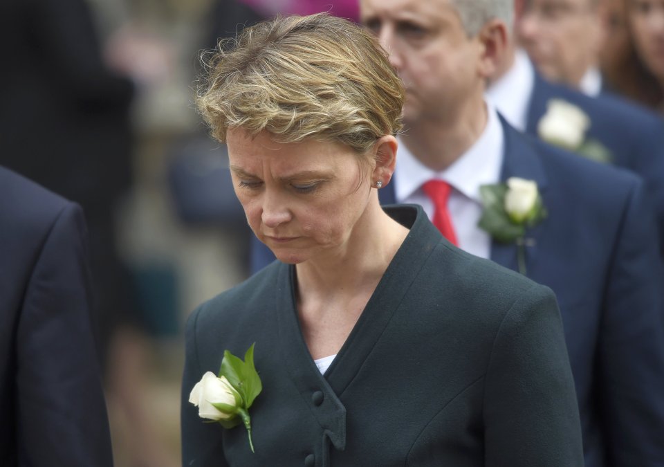  Yvette Cooper said the police and Twitter were investigating after she received the threat