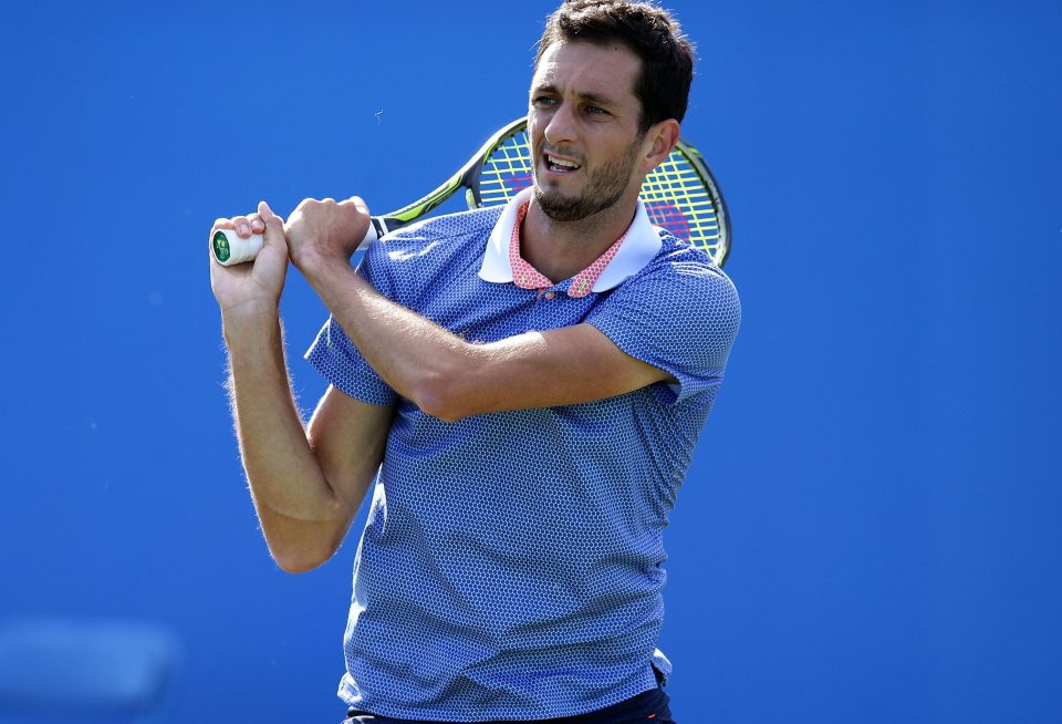  James Ward faces a monumental task in trying to get past Novak Djokovic