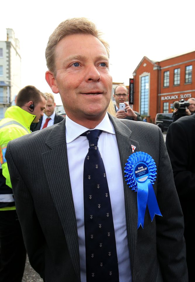  The emojis posted on Tory MP Craig Mackinlay's Facebook is being investigated by police