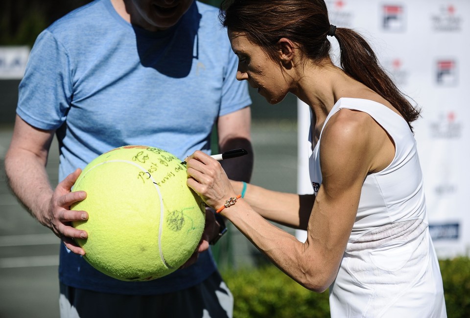  Marion Bartoli attends The Daily Summer's celebration of her new LOVE FILA collection